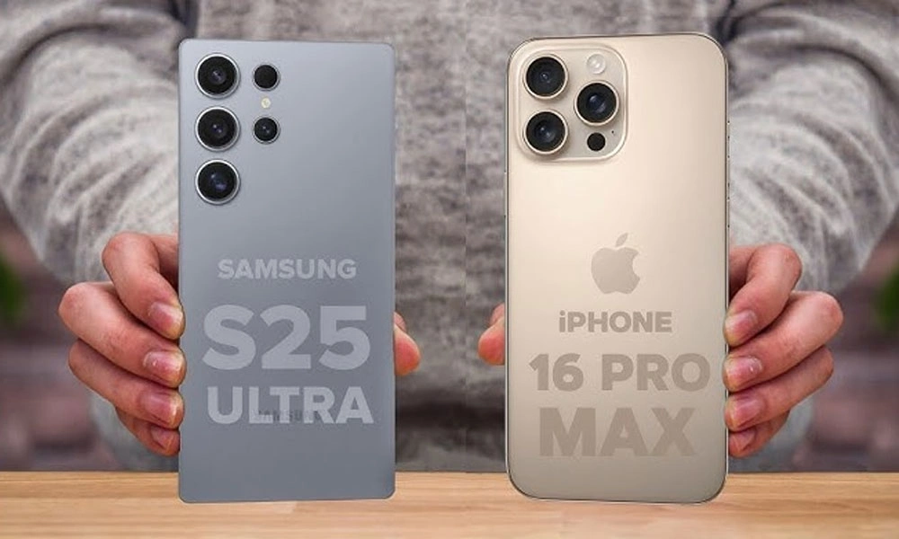 مقایسه Galaxy S25 Ultra و iPhone 16 Pro