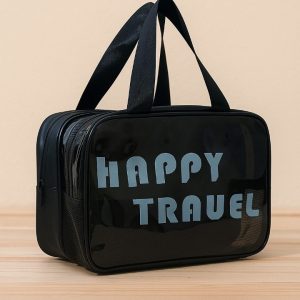 واش بگ دو زیپ Happy Travel بزرگ